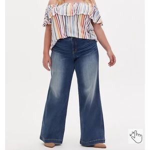 Torrid wide leg jeans